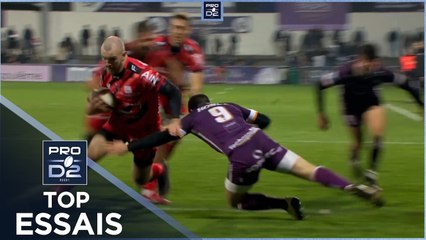 TOP Essais de la J13 – PRO D2 – Saison 2022-2023