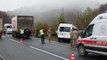 Düzce’de askerleri taşıyan minibüs kamyonla çarpıştı: 6 yaralı
