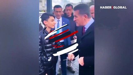 Mustafa Sarıgül'ün hareketiyle kadrajdan çıkan genç sosyal medyada gündem oldu