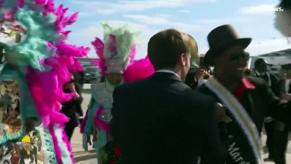 في ختام زيارته ماكرون يأمل حل الخلاف التجاري بين بروكسل وواشنطن ويجتمع مع إيلون ماسك