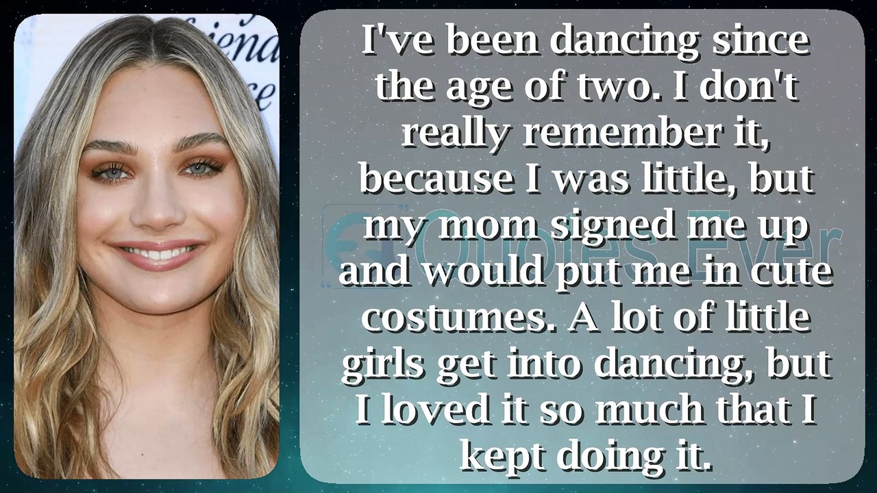 Maddie Ziegler 41 #quotes #quotesaboutlife #quotesaboutlove #quoteschannel Quotes Ever