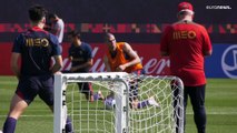 Portugal-Uruguay, el choque del mundial para este lunes