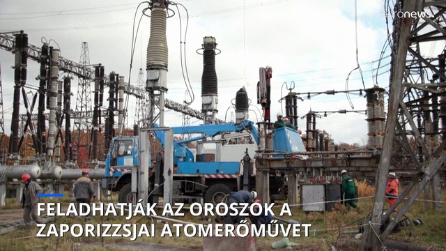 Az ukrán elnöki hivatal szerint az oroszok rövidesen elhagyhatják a zaporizzsjai atomerőmű területét