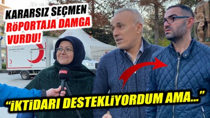 Kararsız seçmen röportaja damga vurdu! "İktidarı destekliyordum ama işler iyi gitmiyor!" (Çorlu Seçim Anketi 1. Bölüm)