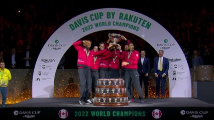 Coupe Davis 2022 - Le Canada de Félix Auger-Aliassime et Denis Shapovalov gagnent la Davis Cup 2022 !