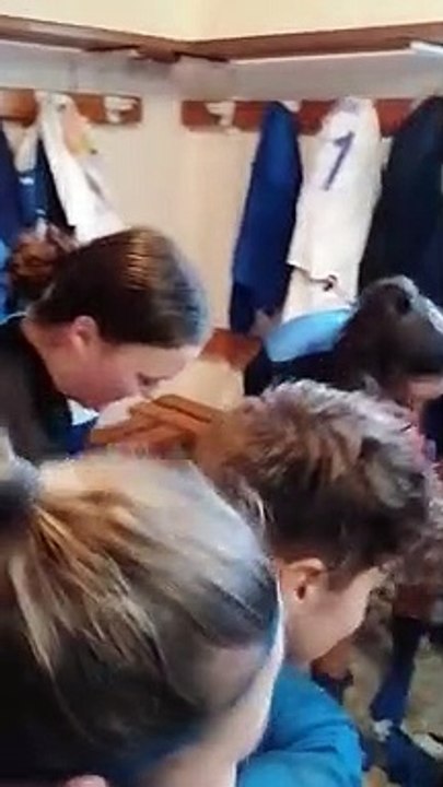 Célébration victoire ! ES Tourville/ AS Villers Houlgate (championnat R2F le 27/11/2022)