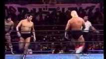 HULK HOGAN and MIKE SHARPE vs ANTONIO INOKI and AKIRA MAEDA Full Match