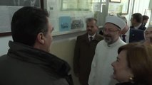 Diyanet İşleri Başkanı Erbaş Şumnu'da ziyaretlerde bulundu