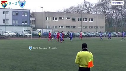 Скачать видео: Skrót meczu Arkonia Szczecin 4 - 9 ( 1 - 2 )  Flota Świnoujście | ZZPN Pucharu Polski