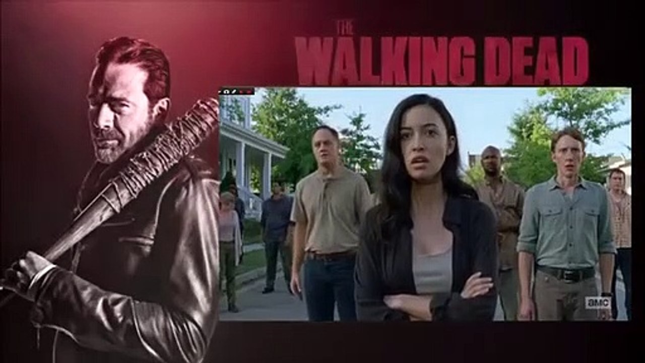 Negan Kill Spencer (Death) and Rosita shot Scene The Walking Dead 7x08 S07E08