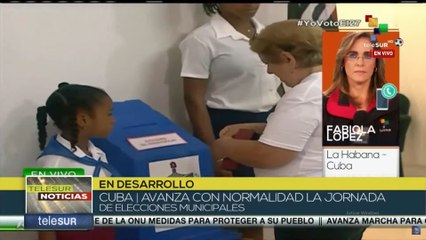 Jornada electoral en Cuba avanza con normalidad