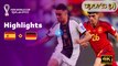 Spain v Germany | Group E | FIFA World Cup Qatar 2022™ | Highlights,4k uhd video  2022