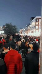 Faslılar galibiyeti Esenyurt'ta kutladı