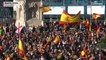 Thousands of far-right supporters protest against the government in Madrid