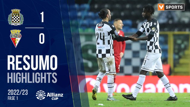 Highlights: Boavista 1-0 Vilafranquense (Taça da Liga 22/23 - Fase 3 - Jornada 2)