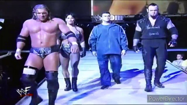 Steve Austin, The Rock & Vince McMahon Vs. Shane McMahon, Undertaker & Triple H (w/Chyna) (Special Referee Shawn Michaels)