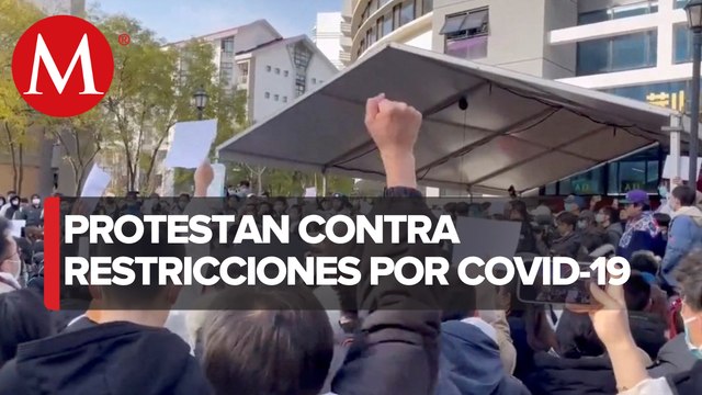 Shanghái y Beijing son foco de protestas en China tras restricciones por covid-19