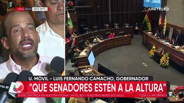 Camacho duda de la voluntad del Senado para aprobar el proyecto de ley del Censo