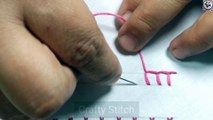 Blanket Stitch Basic Embroidery Stitches for Beginners Part 8 All Basic Stitches by Crafty Stitch