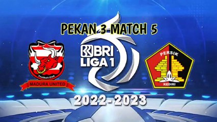 MADURA UNITED vs PERSIK Kediri ~ Full Highlight Liga 1 Indonesia