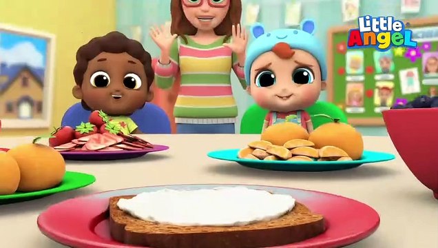 Aprendiendo a Comer Frutas Saludables - Canción Infantil - Little Angel Español
