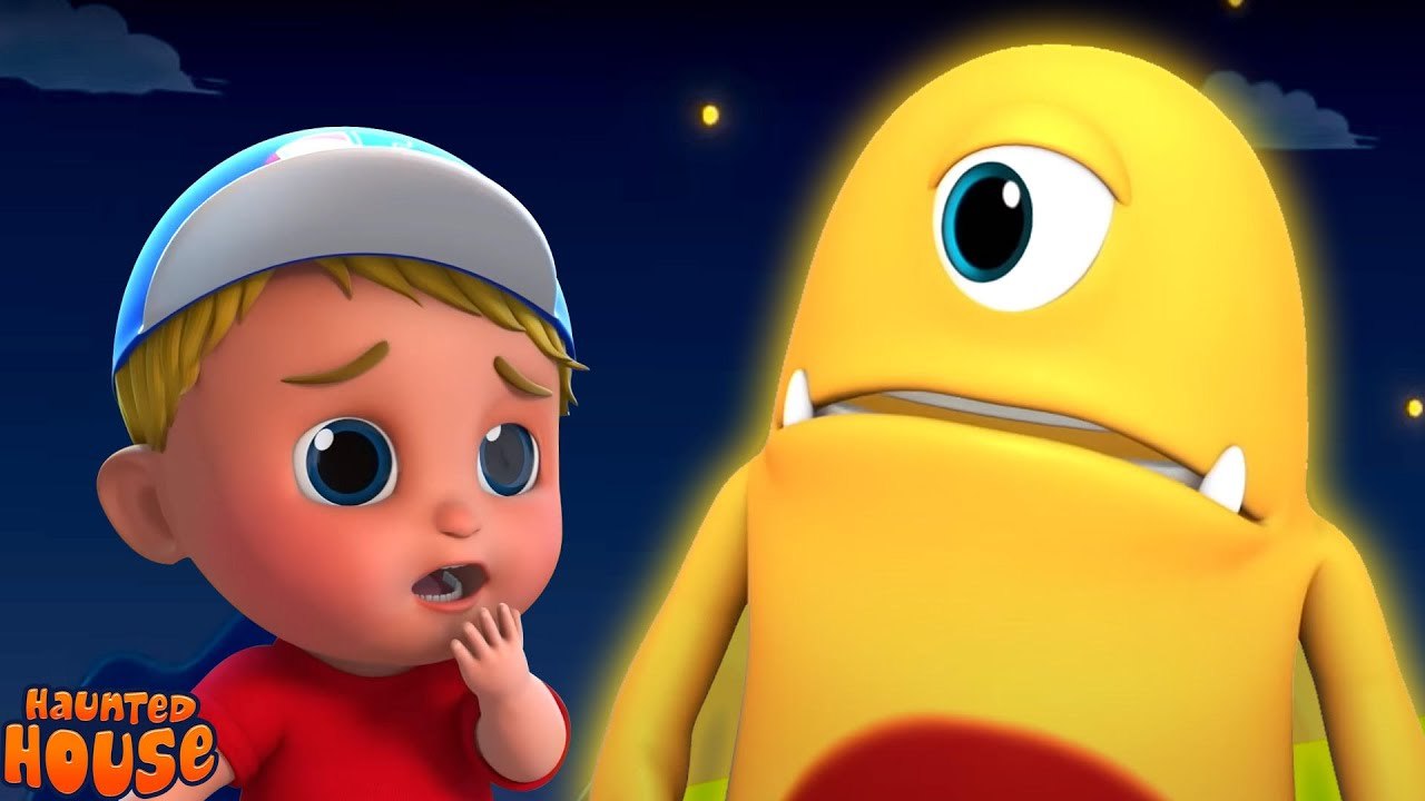Scared Of The Dark + More Halloween Cartoon and Song for Babies