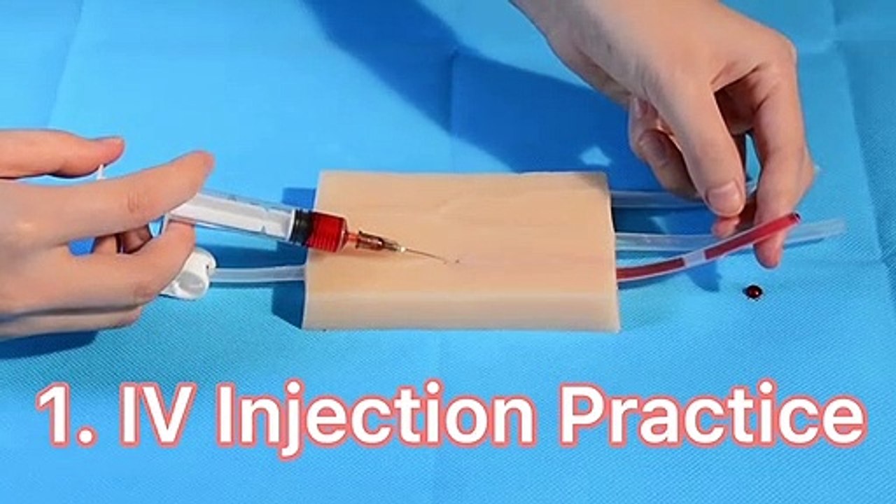 Pocket Nurse IV Injection Pad for Intravenous Injection Course