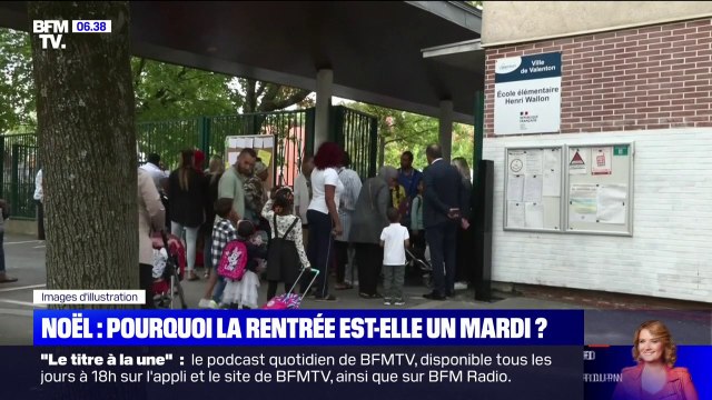 Vacances de Noël: pourquoi la rentrée scolaire est-elle un mardi ?