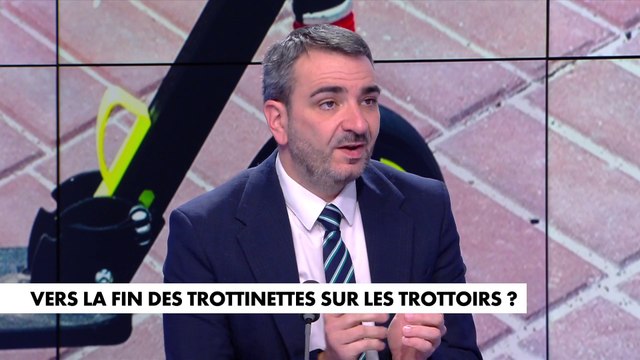 Pierre Chasseray : «Je vais vous rappeler ce qui est légal et pas légal, car c'est important», à propos des trottinettes électriques sur le trottoir