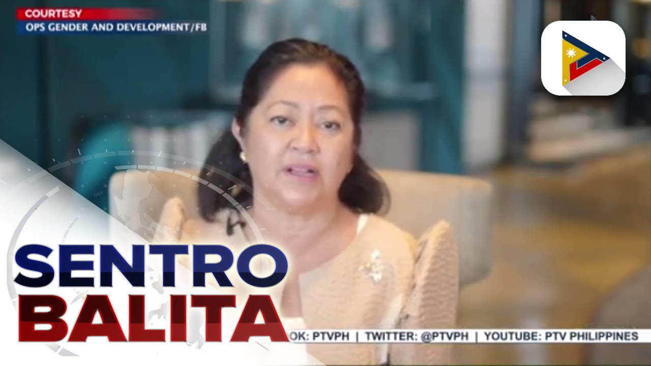 First Lady Liza Marcos, nakibahagi sa paggunita ng  Int’l Day of Eliminating Violence against Women; mahalagang papel ng mga kababaihan sa sektor ng paggawa, kinilala ng unang ginang