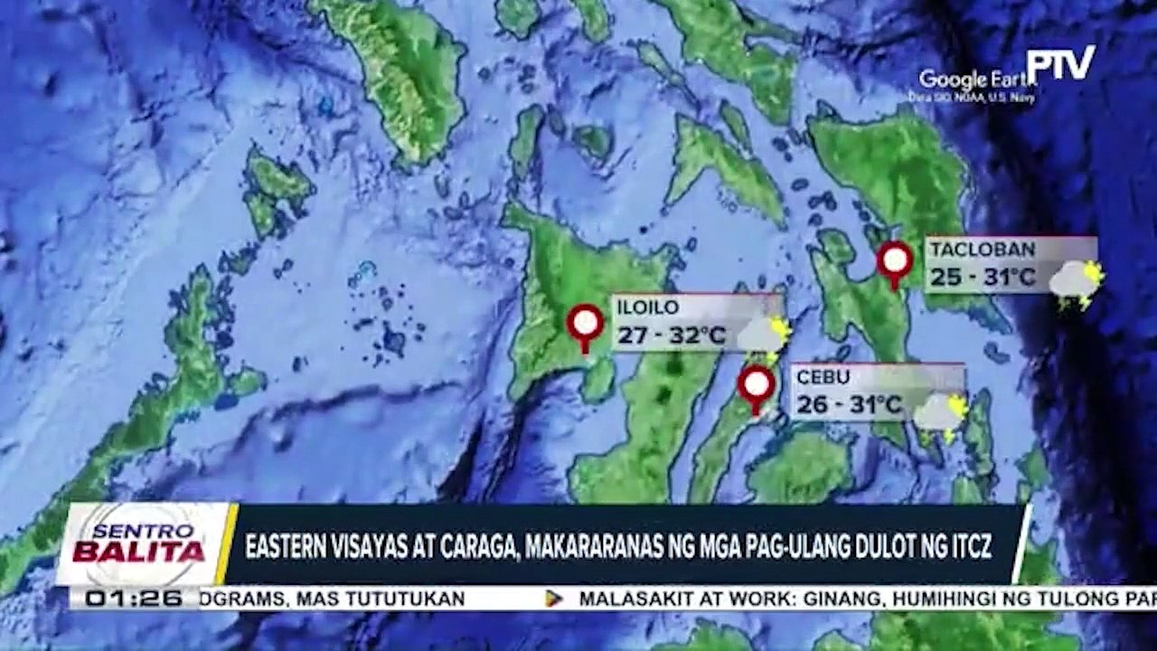 ITCZ, patuloy na nakaaapekto sa Mindanao; mga pag-ulang dulot ng localized thunderstorms, asahan sa Metro Manila at nalalabing bahagi ng bansa