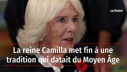 La reine Camilla met fin à une tradition qui datait du Moyen Âge