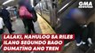 Lalaki, nahulog sa riles ilang segundo bago dumating ang tren | GMA News Feed