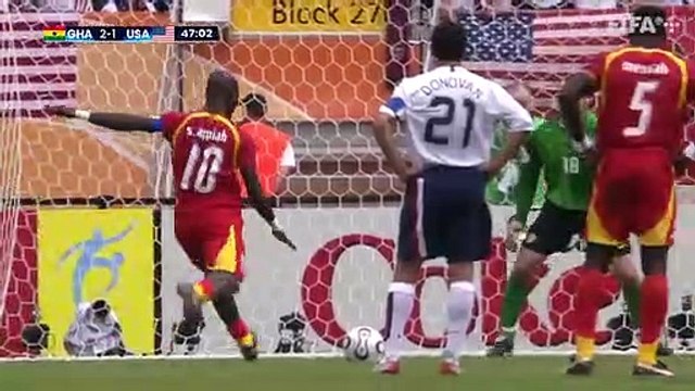 All of Ghana's FIFA World Cup Goals