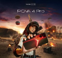 POVA 4 PRO x PUBG