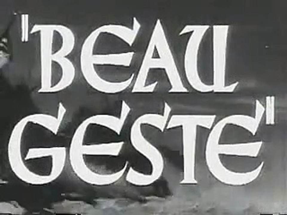 Beau Geste Bande-annonce (EN)