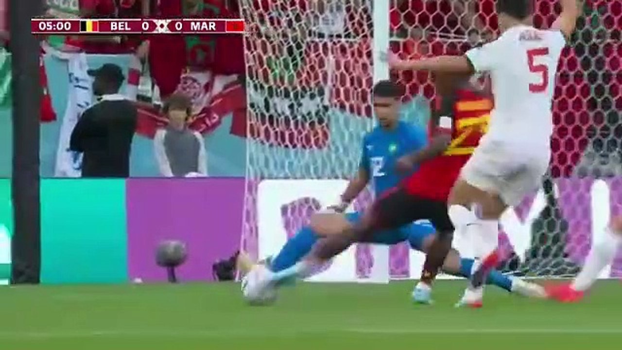 Belgium VS Morocco (0-2) Highlights Fifa World Cup 2022