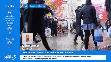 28/11/2022 - Le 6/9 de France Bleu Béarn Bigorre en vidéo