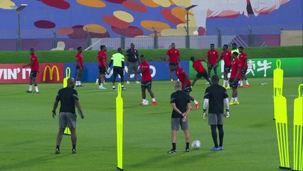 Ghana prepare for their Group H clash against South Korea