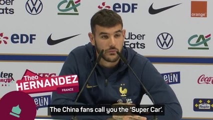 'Hernandez, you are a super car!' - China's love of France defender