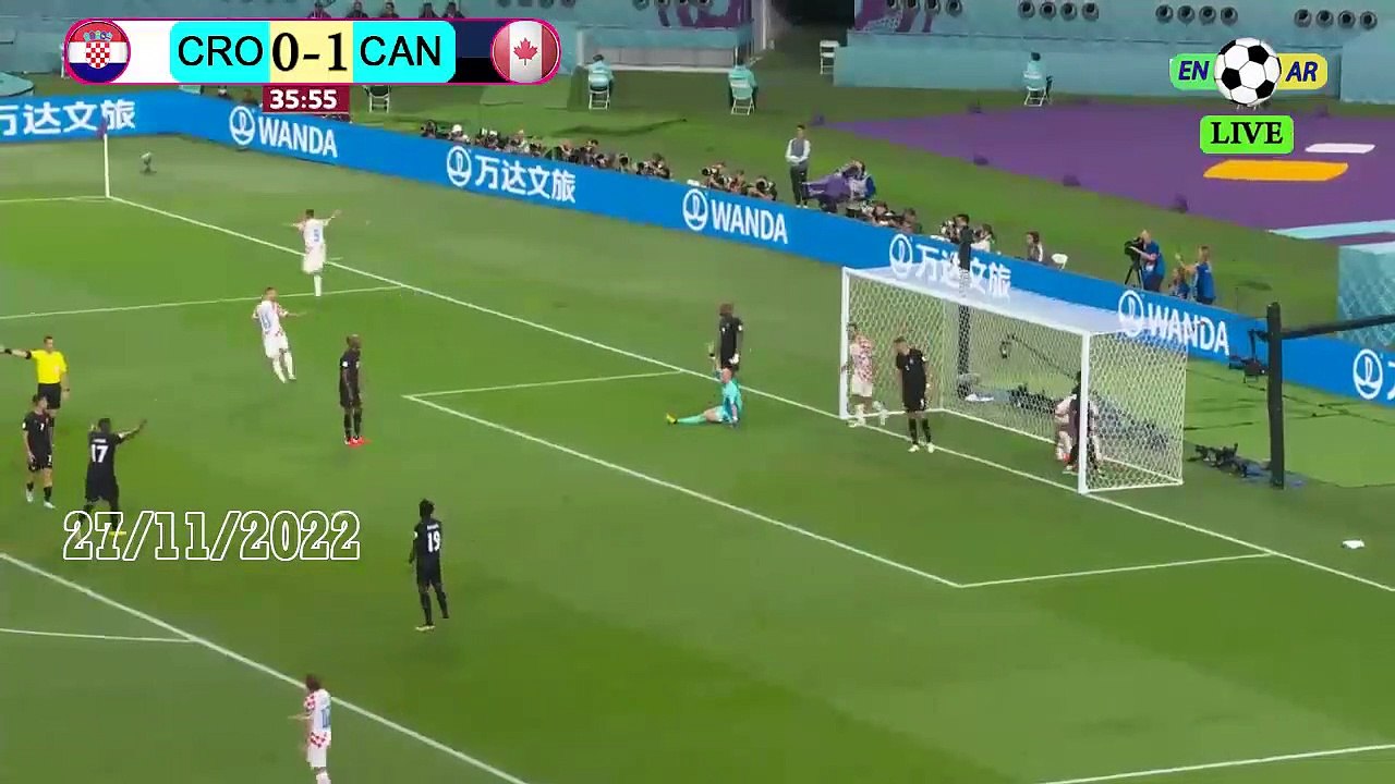 Croatia 4-1 Canada -- كندا1-4كرواتيا - world cup 2022 كأس العالم