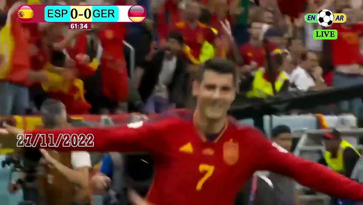 Spain 1-1 Germany -- ألمانيا1-1إسبانيا - world cup 2022 كأس العالم