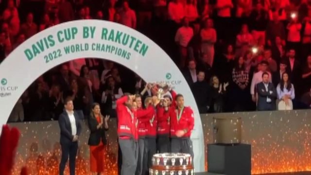 Tennnis, Canada trionfa a Malaga e vince la sua prima Coppa Davis