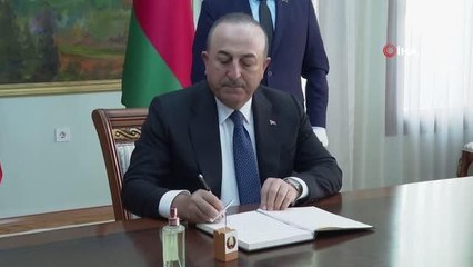 Dışişleri Bakanı Çavuşoğlu'ndan hayatını kaybeden Belaruslu mevkidaşına taziye