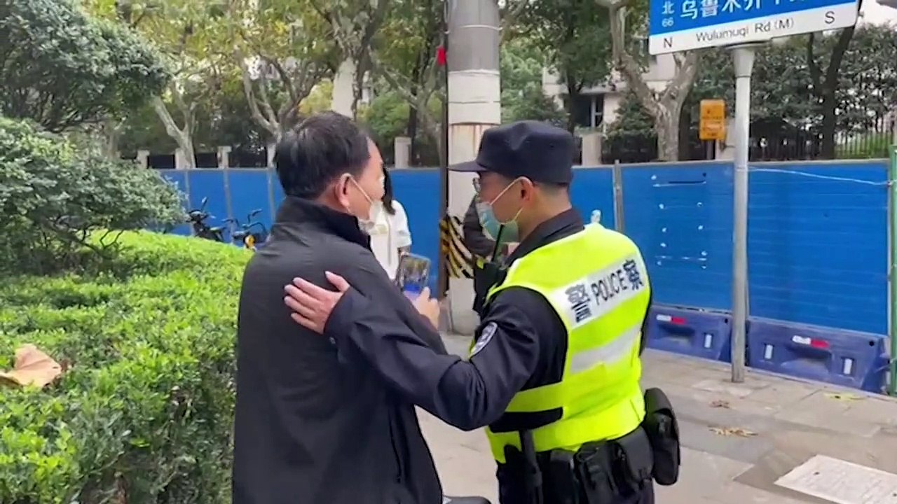 Protest-Welle in China: Festnahmen und massive Zensur
