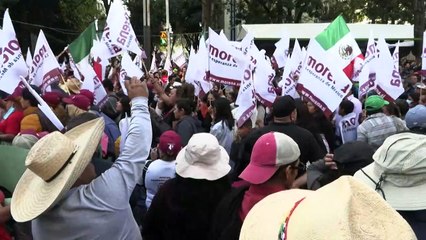 Supporters of Mexican president celebrate four years in office