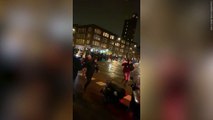 Riots and unrest takeover parts of Amsterdam in the wake of Morocco's 2-0 defeat of Belgium in the World Cup