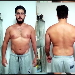 חיטוב הגוף לגברים, חיטוב הגוף לפני ואחרי, תזונה בשיטת קובי עזרא