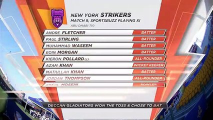 T10 league 2022 /gladiators vs New York strikers full highlights/match 9