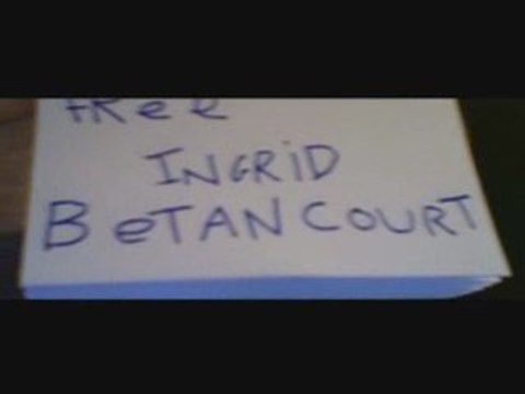 Free Ingrid Betancourt and 3000 others hostages ! (VWT)